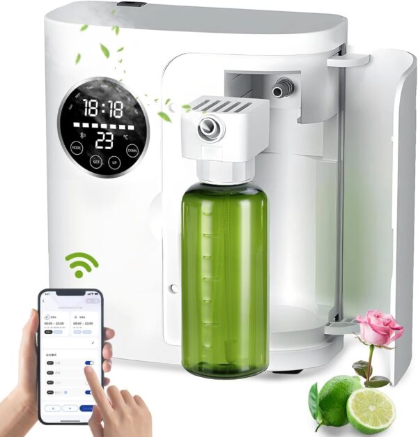Difusor de Aroma / Pulverizador de Aceites - Bluetooth